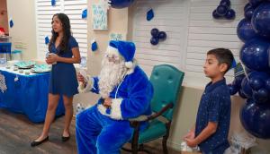 Blue Santa Christmas in July-13